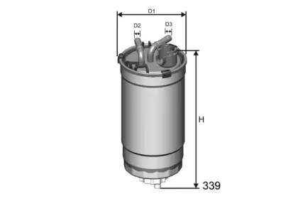 M428 MISFAT Топливный фильтр M428 MISFAT Топливный фильтр
