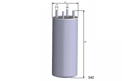 M612 MISFAT Топливный фильтр M612 MISFAT Топливный фильтр