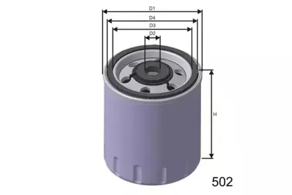 M344 MISFAT Топливный фильтр M344 MISFAT Топливный фильтр