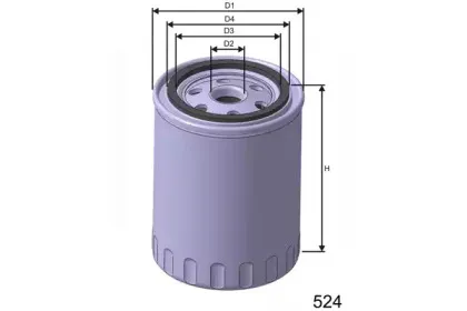 Z152 MISFAT Масляный фильтр Z152 MISFAT Масляный фильтр