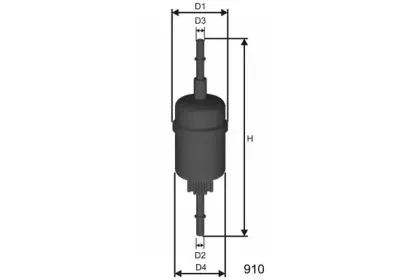 E844 MISFAT Топливный фильтр E844 MISFAT Топливный фильтр