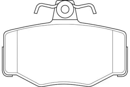 WBP21545A WAGNER Комплект тормозных колодок, дисковый тормоз WBP21545A WAGNER Комплект тормозных колодок, дисковый тормоз