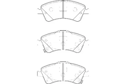 WBP24204A WAGNER Комплект тормозных колодок, дисковый тормоз WBP24204A WAGNER Комплект тормозных колодок, дисковый тормоз