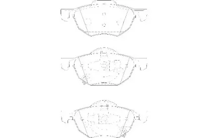 WBP23719A WAGNER Комплект тормозных колодок, дисковый тормоз WBP23719A WAGNER Комплект тормозных колодок, дисковый тормоз