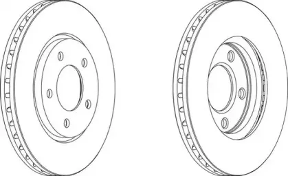 WGR1214-1 WAGNER Тормозной диск WGR1214-1 WAGNER Тормозной диск