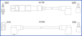 134756 HITACHI Комплект проводов зажигания 134756 HITACHI Комплект проводов зажигания