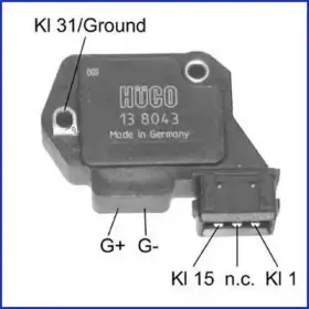 138043 HITACHI Коммутатор, система зажигания 138043 HITACHI Коммутатор, система зажигания