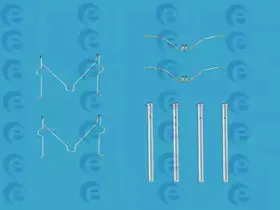 420053 ERT Комплектующие, колодки дискового тормоза 420053 ERT Комплектующие, колодки дискового тормоза