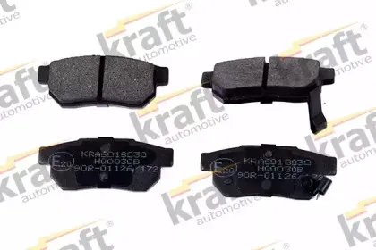 6018030 KRAFT AUTOMOTIVE Комплект тормозных колодок, дисковый тормоз 6018030 KRAFT AUTOMOTIVE Комплект тормозных колодок, дисковый тормоз