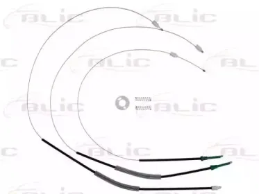 6205-01-034812P BLIC Ремкомплект, подъемный механизм стекла 6205-01-034812P BLIC Ремкомплект, подъемный механизм стекла