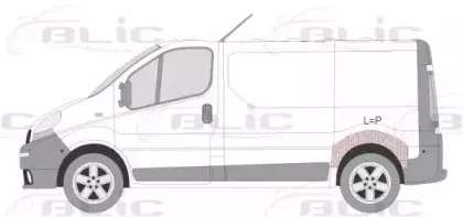 6504-03-6061559P BLIC Колесная ниша 6504-03-6061559P BLIC Колесная ниша