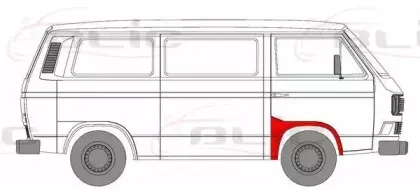 6504-03-9557332P BLIC Крыло 6504-03-9557332P BLIC Крыло