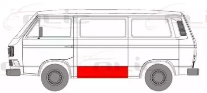 6505-06-9557001P BLIC Накладка порога 6505-06-9557001P BLIC Накладка порога