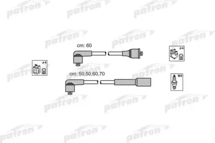 PSCI1011 PATRON Комплект проводов зажигания PSCI1011 PATRON Комплект проводов зажигания