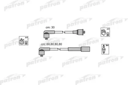 PSCI1012 PATRON Комплект проводов зажигания PSCI1012 PATRON Комплект проводов зажигания