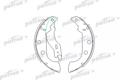 PSP268 PATRON Комплект тормозных колодок PSP268 PATRON Комплект тормозных колодок