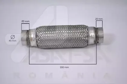 60093 ASAM Гофрированная труба, выхлопная система 60093 ASAM Гофрированная труба, выхлопная система