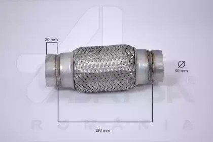 60096 ASAM Гофрированная труба, выхлопная система 60096 ASAM Гофрированная труба, выхлопная система