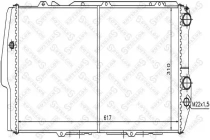 10-25019-SX STELLOX Радиатор, охлаждение двигателя 10-25019-SX STELLOX Радиатор, охлаждение двигателя