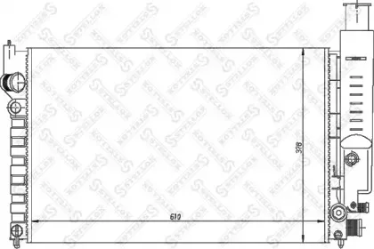 10-25126-SX STELLOX Радиатор, охлаждение двигателя 10-25126-SX STELLOX Радиатор, охлаждение двигателя