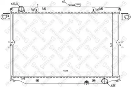 10-25440-SX STELLOX Радиатор, охлаждение двигателя 10-25440-SX STELLOX Радиатор, охлаждение двигателя