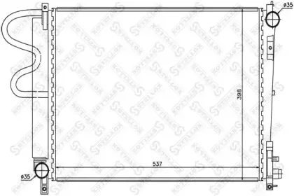 10-25622-SX STELLOX Радиатор, охлаждение двигателя 10-25622-SX STELLOX Радиатор, охлаждение двигателя