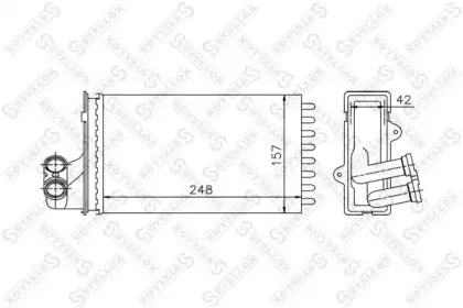 10-35013-SX STELLOX Теплообменник, отопление салона 10-35013-SX STELLOX Теплообменник, отопление салона