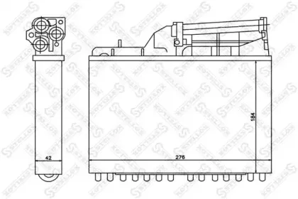 10-35041-SX STELLOX Теплообменник, отопление салона 10-35041-SX STELLOX Теплообменник, отопление салона