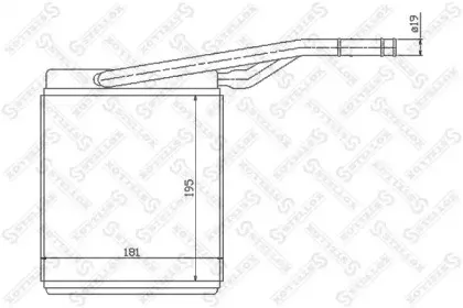 10-35069-SX STELLOX Теплообменник, отопление салона 10-35069-SX STELLOX Теплообменник, отопление салона