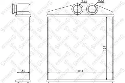 10-35121-SX STELLOX Теплообменник, отопление салона 10-35121-SX STELLOX Теплообменник, отопление салона