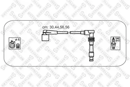 10-38449-SX STELLOX Комплект проводов зажигания 10-38449-SX STELLOX Комплект проводов зажигания