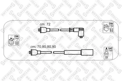 10-38493-SX STELLOX Комплект проводов зажигания 10-38493-SX STELLOX Комплект проводов зажигания