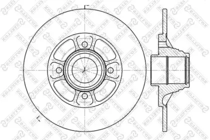 6020-3918-SX STELLOX Тормозной диск 6020-3918-SX STELLOX Тормозной диск