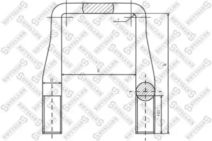 8464211SX STELLOX Стремянка рессоры 8464211SX STELLOX Стремянка рессоры