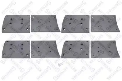 8501014SX STELLOX Комплект тормозных башмаков, барабанные тормоза 8501014SX STELLOX Комплект тормозных башмаков, барабанные тормоза