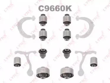 C9660K LYNXauto Подвеска, рычаг независимой подвески колеса C9660K LYNXauto Подвеска, рычаг независимой подвески колеса