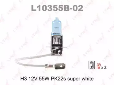 L10355B-02 LYNXauto Лампа накаливания, фара дальнего света L10355B-02 LYNXauto Лампа накаливания, фара дальнего света