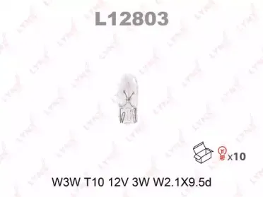 L12803 LYNXauto Лампа накаливания L12803 LYNXauto Лампа накаливания