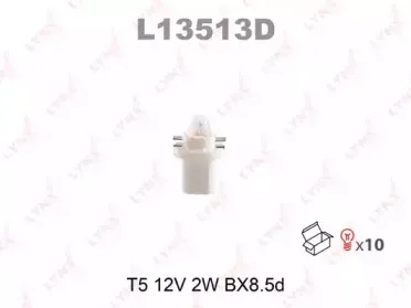 L13513D LYNXauto Лампа накаливания, освещение щитка приборов L13513D LYNXauto Лампа накаливания, освещение щитка приборов