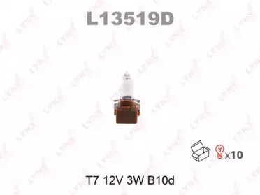L13519D LYNXauto Лампа накаливания, освещение щитка приборов L13519D LYNXauto Лампа накаливания, освещение щитка приборов