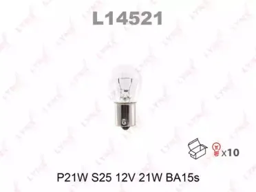 L14521 LYNXauto Лампа накаливания L14521 LYNXauto Лампа накаливания