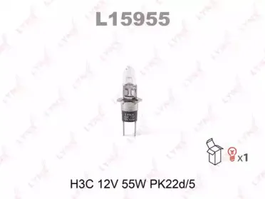 L15955 LYNXauto Лампа накаливания, противотуманная фара L15955 LYNXauto Лампа накаливания, противотуманная фара