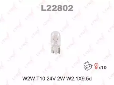L22802 LYNXauto Лампа накаливания L22802 LYNXauto Лампа накаливания