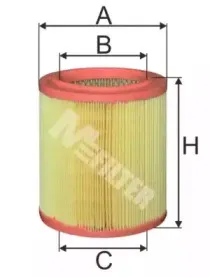 A 396 MFILTER Воздушный фильтр A 396 MFILTER Воздушный фильтр