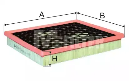 K 786 MFILTER Воздушный фильтр K 786 MFILTER Воздушный фильтр