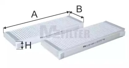 K 987-2 MFILTER Фильтр, воздух во внутренном пространстве K 987-2 MFILTER Фильтр, воздух во внутренном пространстве