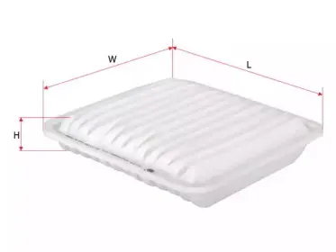 A-1074 SAKURA Automotive Воздушный фильтр A-1074 SAKURA Automotive Воздушный фильтр