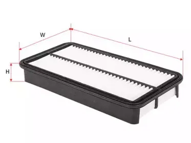 A-1123 SAKURA Automotive Воздушный фильтр A-1123 SAKURA Automotive Воздушный фильтр