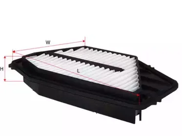 A-1623 SAKURA Automotive Воздушный фильтр A-1623 SAKURA Automotive Воздушный фильтр