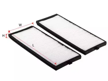 CA-2805 SAKURA Automotive Фильтр, воздух во внутренном пространстве CA-2805 SAKURA Automotive Фильтр, воздух во внутренном пространстве